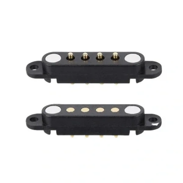 4-Pin 2.54mm Pogo Pin Manyetik Konnektör Takımı - Kulaklı