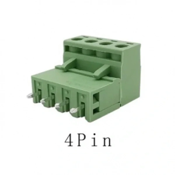 4 Pin 5.08mm Geçmeli 90C Takım Klemens