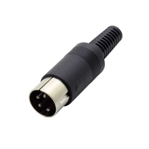 4 Pin Erkek DIN Konnektör