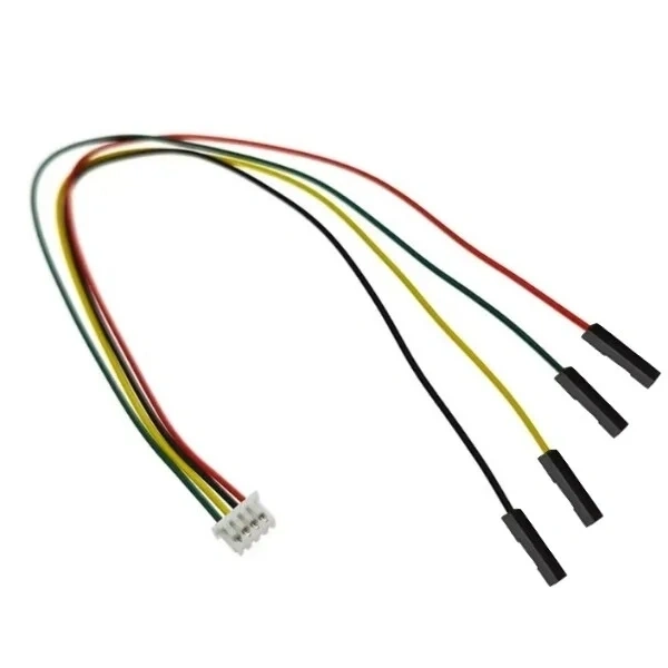 4-Pin JST 1.25mm Dişi - 2.54mm Dişi Dupont Dönüştürücü Kablo - 20cm