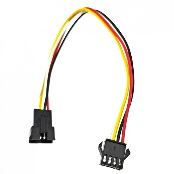 4-Pin SM 2.54mm Dişi - Erkek Uzatma Kablosu - 20cm