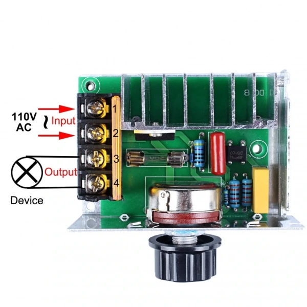 4000W Dimmer Voltaj Regülatörü Motor Hız Devresi
