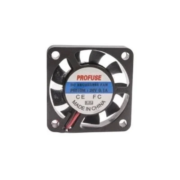 40x40x10mm 24V 0.10A Fan 2 Kablolu
