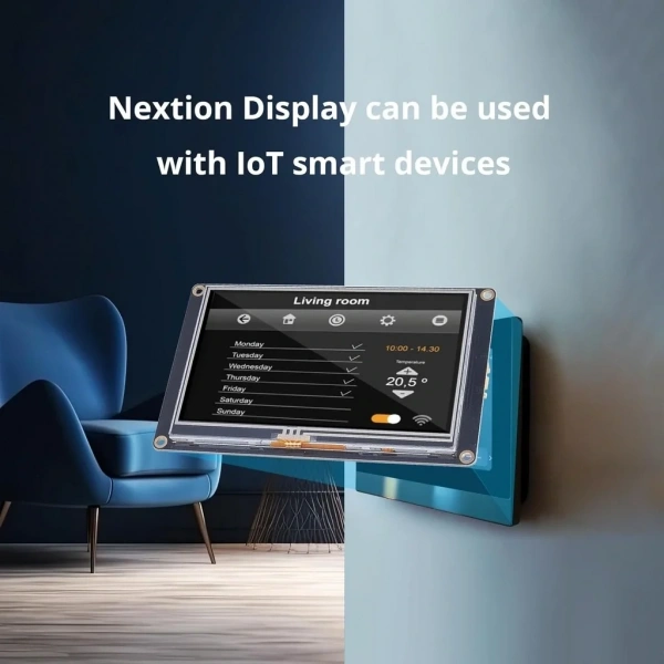 4.3 Inch Nextion 32 MB Dahili Hafıza NX4827K043