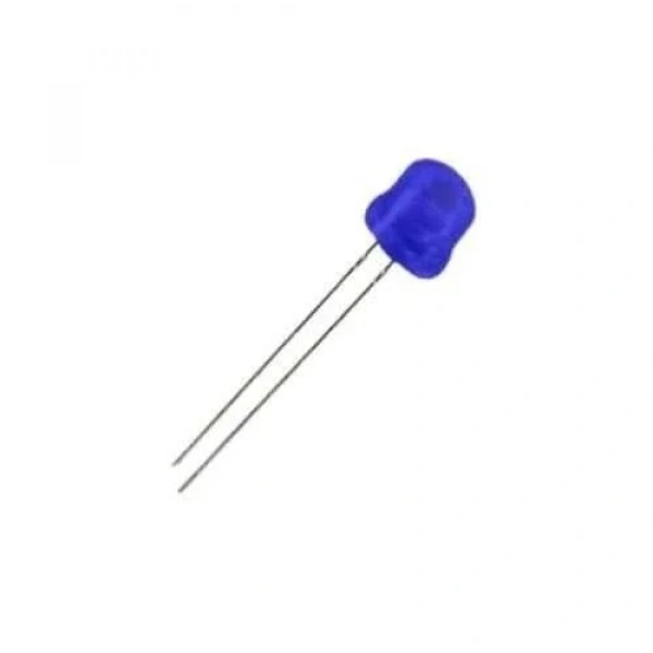 4.8mm Mavi Mantar Led Paketi - 10 Adet