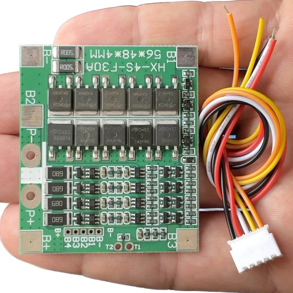 4S 30A BMS Li-İon 18650 Pil Şarj Kontrol Devresi
