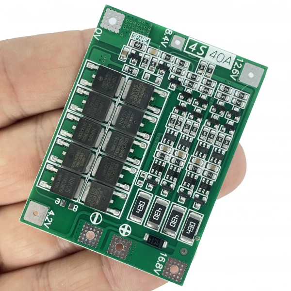 4S 40A BMS 18650 Balanslı Li-Ion Şarj Koruma Devresi