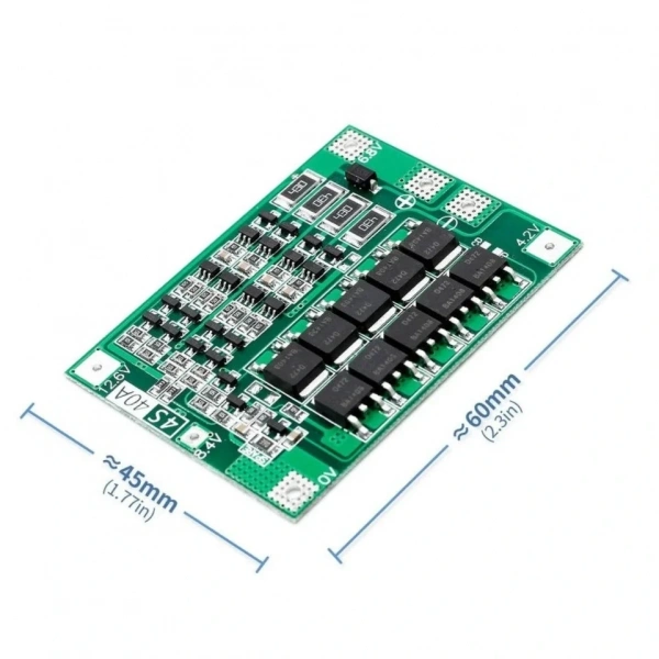 4S 40A BMS 18650 Balanslı Li-Ion Şarj Koruma Devresi