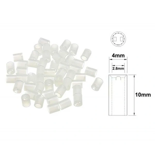 4x10mm Led Distans (Standoff) - Beyaz