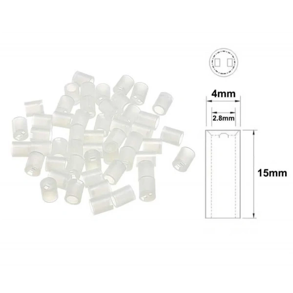 4x15mm Led Distans (Standoff) - Beyaz