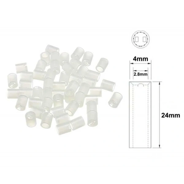 4x24mm Led Distans (Standoff) - Beyaz
