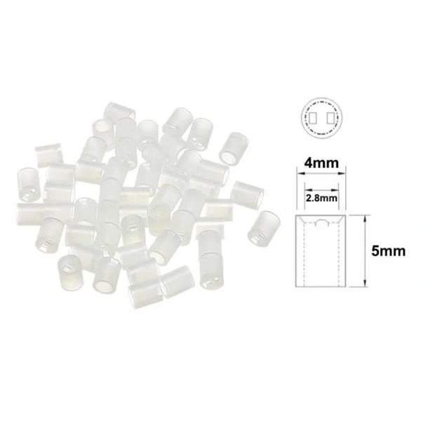 4x5mm Led Distans (Standoff) - Beyaz