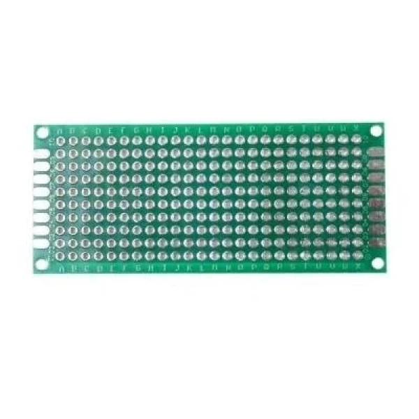 4x6cm Epoxy Çift Taraflı Delikli Plaket