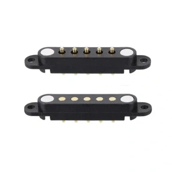 5-Pin 2.54mm Pogo Pin Manyetik Konnektör Takımı - Kulaklı