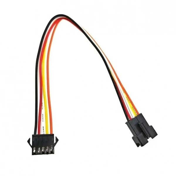 5-Pin SM 2.54mm Dişi - Erkek Uzatma Kablosu - 20cm