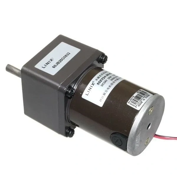 55ZY24-25-02 60mm 24V 16.5RPM DC Motor