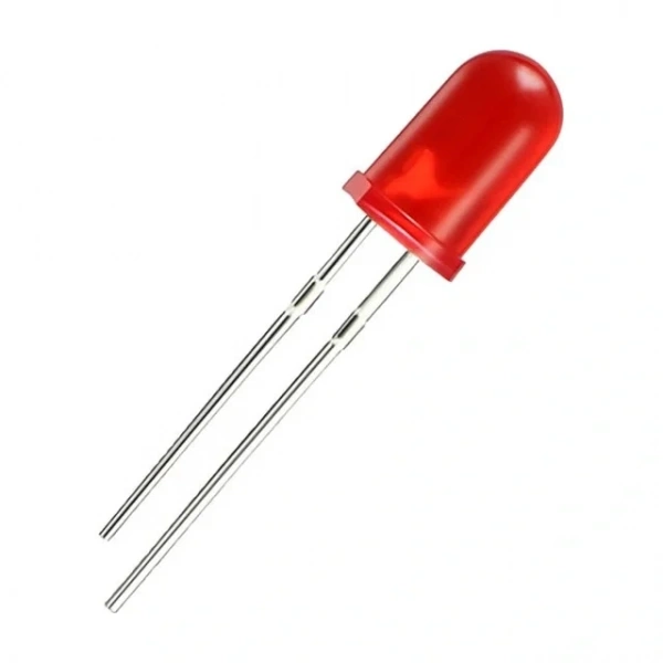 5mm Led Kırmızı Diyot Diffused 1 Adet