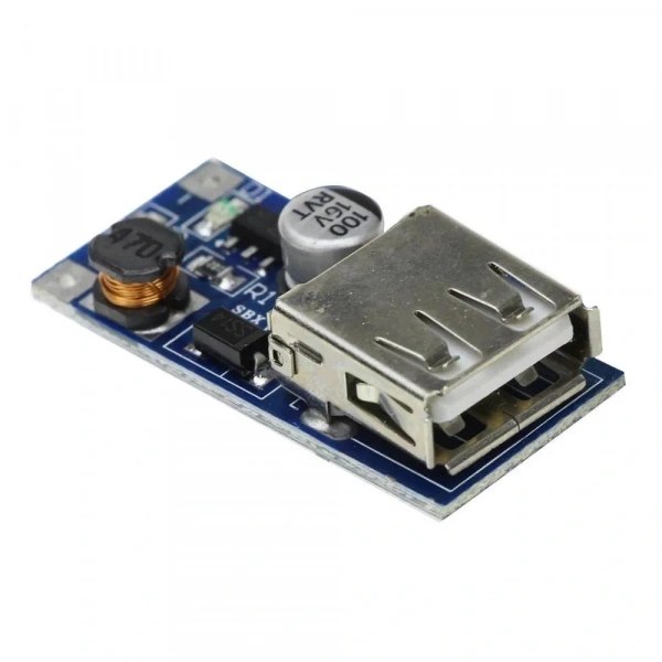 5V 600 mA Voltaj Yükseltici Step Up USB Powerbank Modülü