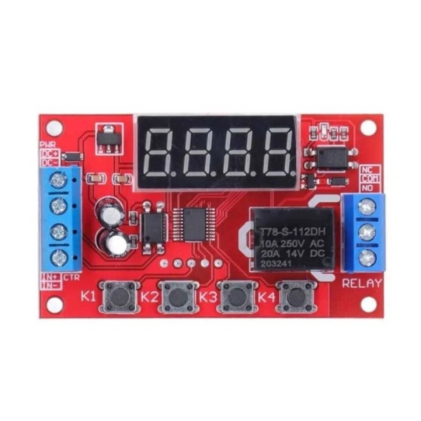 5V Zaman Ayarlı Röle Modülü 32 Modlu