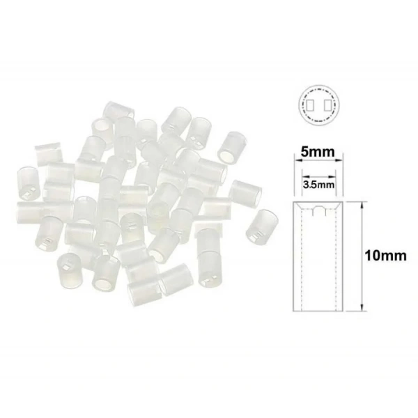 5x10mm Led Distans (Standoff) - Beyaz