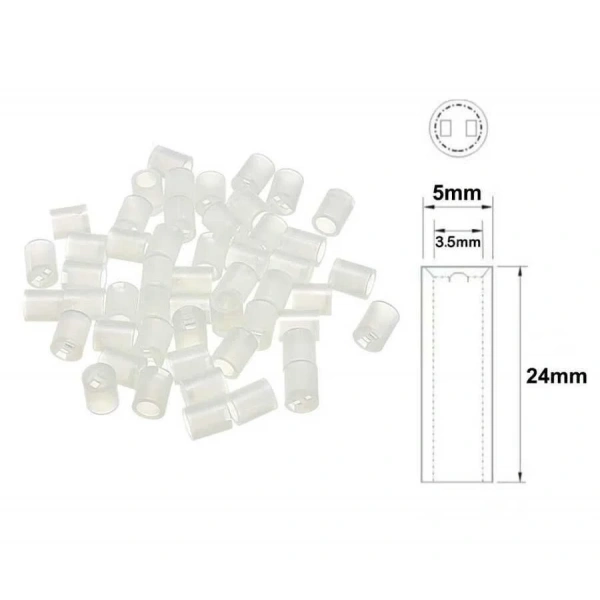 5x24mm Led Distans (Standoff) - Beyaz