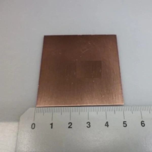 5x5 Bakır Plaket 50x50mm