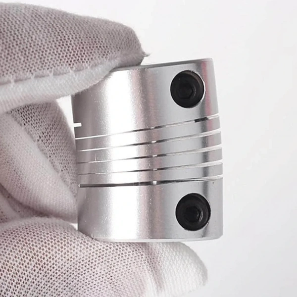 5x5mm Esnek Kaplin Alüminyum 3D Yazıcı CNC Uyumlu