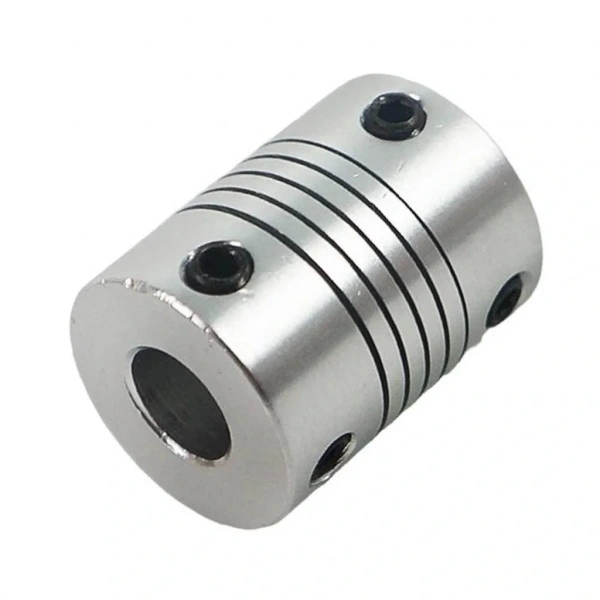5x5mm Esnek Kaplin Alüminyum 3D Yazıcı CNC Uyumlu