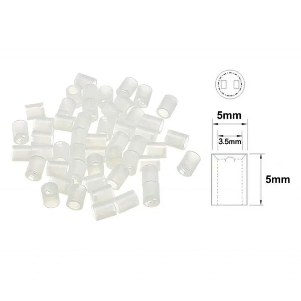 5x5mm Led Distans (Standoff) - Beyaz
