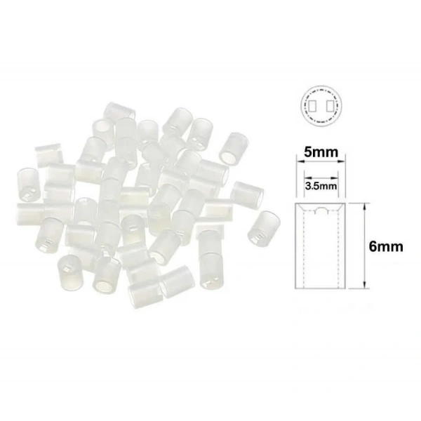 5x6mm Led Distans (Standoff) - Beyaz