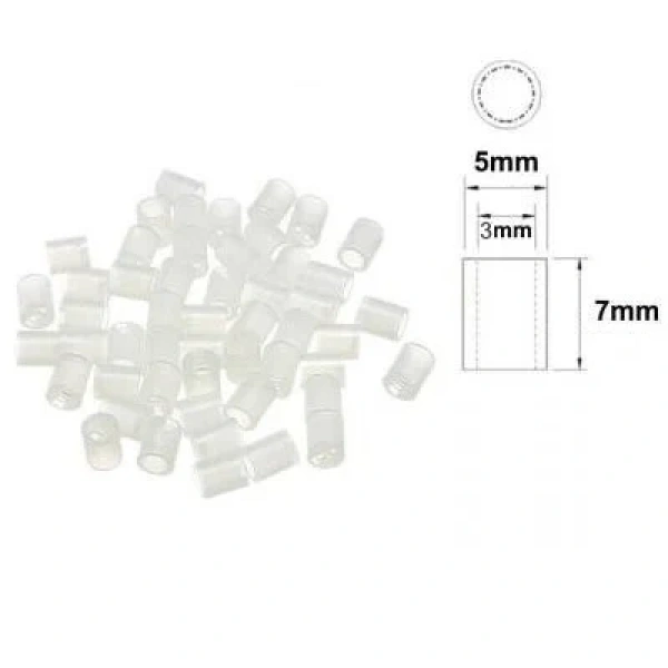 5x7mm Led Distans (Standoff) - Beyaz