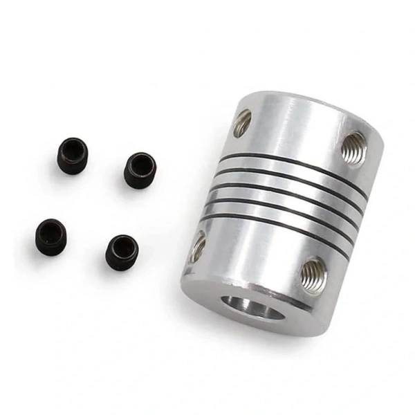 5x8mm Esnek Kaplin Alüminyum 3D Yazıcı CNC Uyumlu