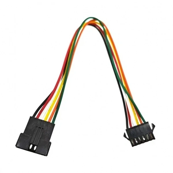 6-Pin SM 2.54mm Dişi - Erkek Uzatma Kablosu - 20cm