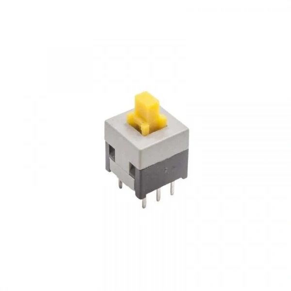 6 Pinli 8.5x8.5mm Anahtarlı Buton