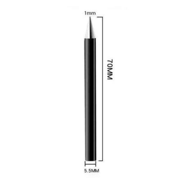 60W BB Tip Havya Ucu - Siyah