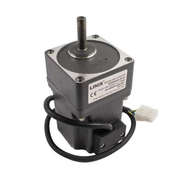 60ZWN24-30-A / 60JB5GN 24V 25W 600RPM Redüktörlü Brushless DC Motor