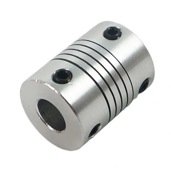 6.35x8mm Esnek Kaplin Alüminyum 3D Yazıcı CNC Uyumlu