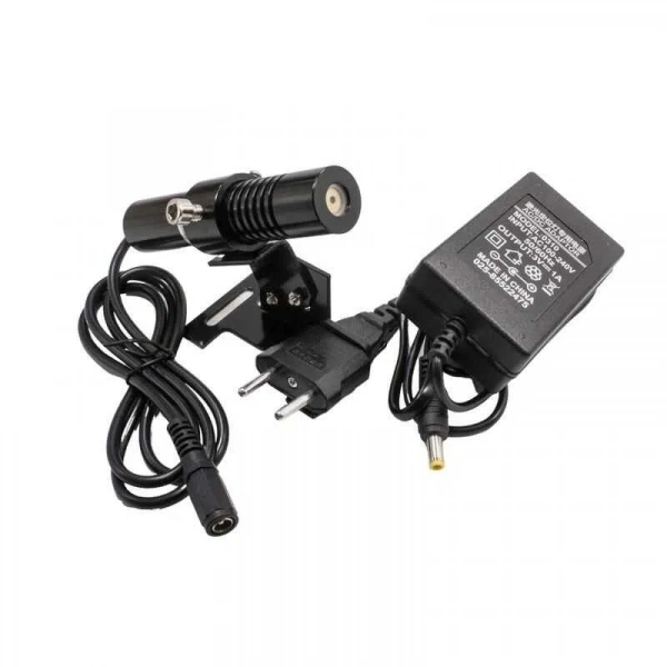 650nm 200mW Kırmızı Çizgi Lazer Adaptör ve Tutucu Dahil