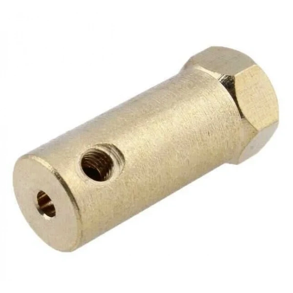 6mm Motor Şaftı ile Uyumlu Hex Tekerlek Kaplini