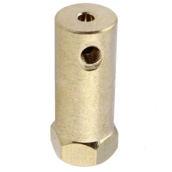 6mm Motor Şaftı ile Uyumlu Hex Tekerlek Kaplini