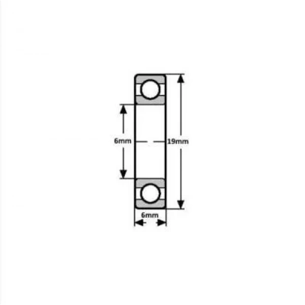 6mm Rulman 626zz