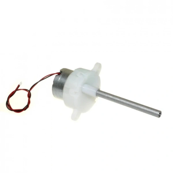 6V 10RPM Uzun milli Plastik Dişli Redüktörlü Motor