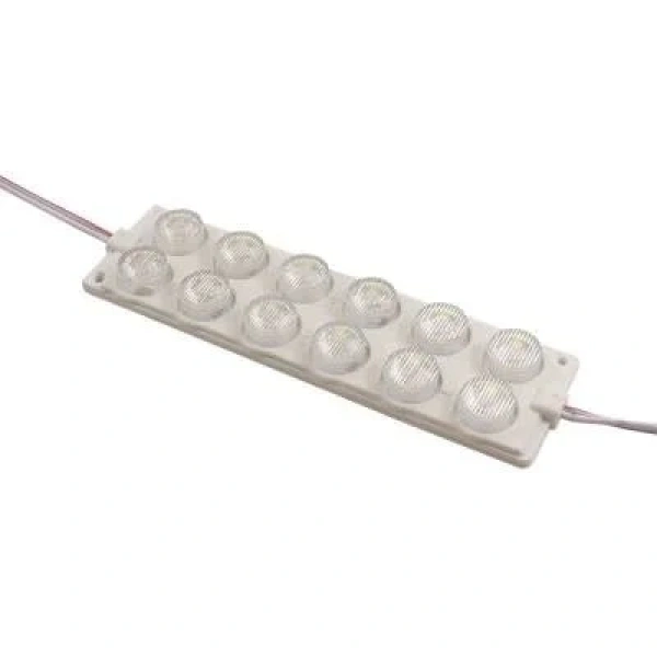 6W 2x6 Mercekli Modül Led - Beyaz 12V