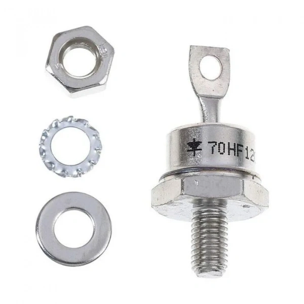 70HF120 70A 1200V Metal Vidalı Diyot - Katot