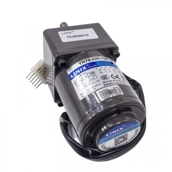 70mm 220V 50RPM AC Motor YN70-15