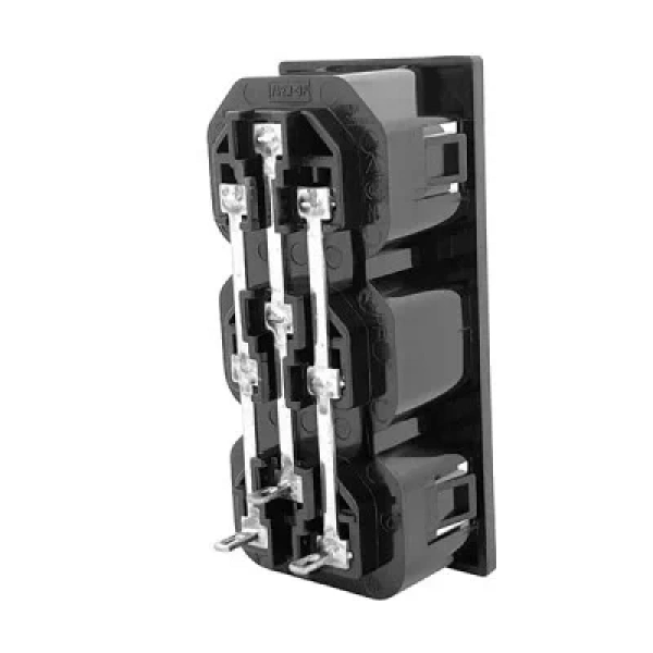 742W-3P 3lü Dişi Power Soketi 15A 250V