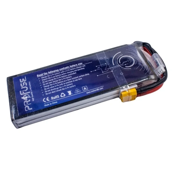 7.4V 2S 10000mAh 40C Lipo Batarya