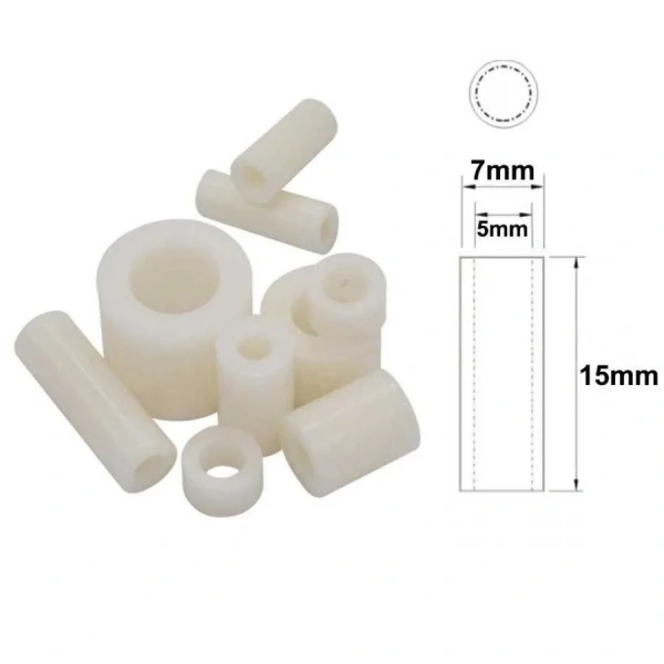 7x15mm Led Distans (Standoff) - Beyaz
