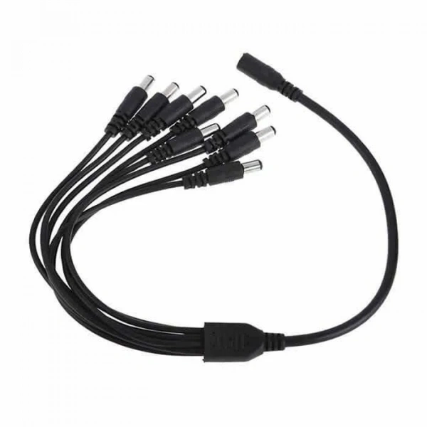 8 Başlı DC Adaptör Çoklayıcı Kablo