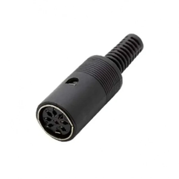 8 Pin Dişi DIN Konnektör